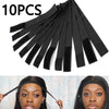 Elastic Band For Wig 10Pcs Babys Hair Edges Wrap Wig Band Lace Melting Band Adjustable Lace Wig Melt Bands Wig Accessories - MAGUSTA BEAUTY