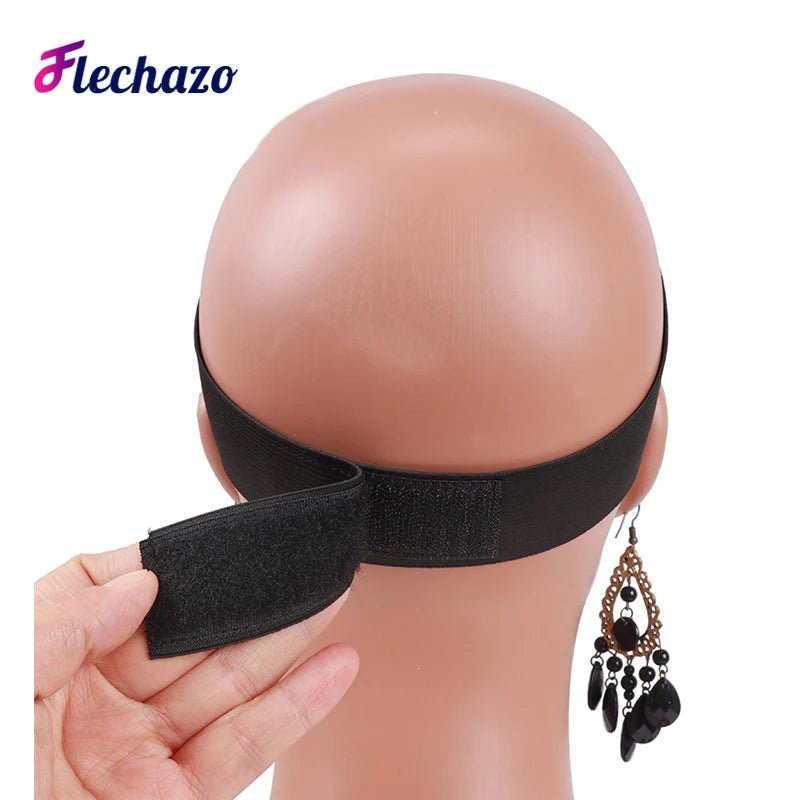 Elastic Band For Wig 10Pcs Babys Hair Edges Wrap Wig Band Lace Melting Band Adjustable Lace Wig Melt Bands Wig Accessories - MAGUSTA BEAUTY