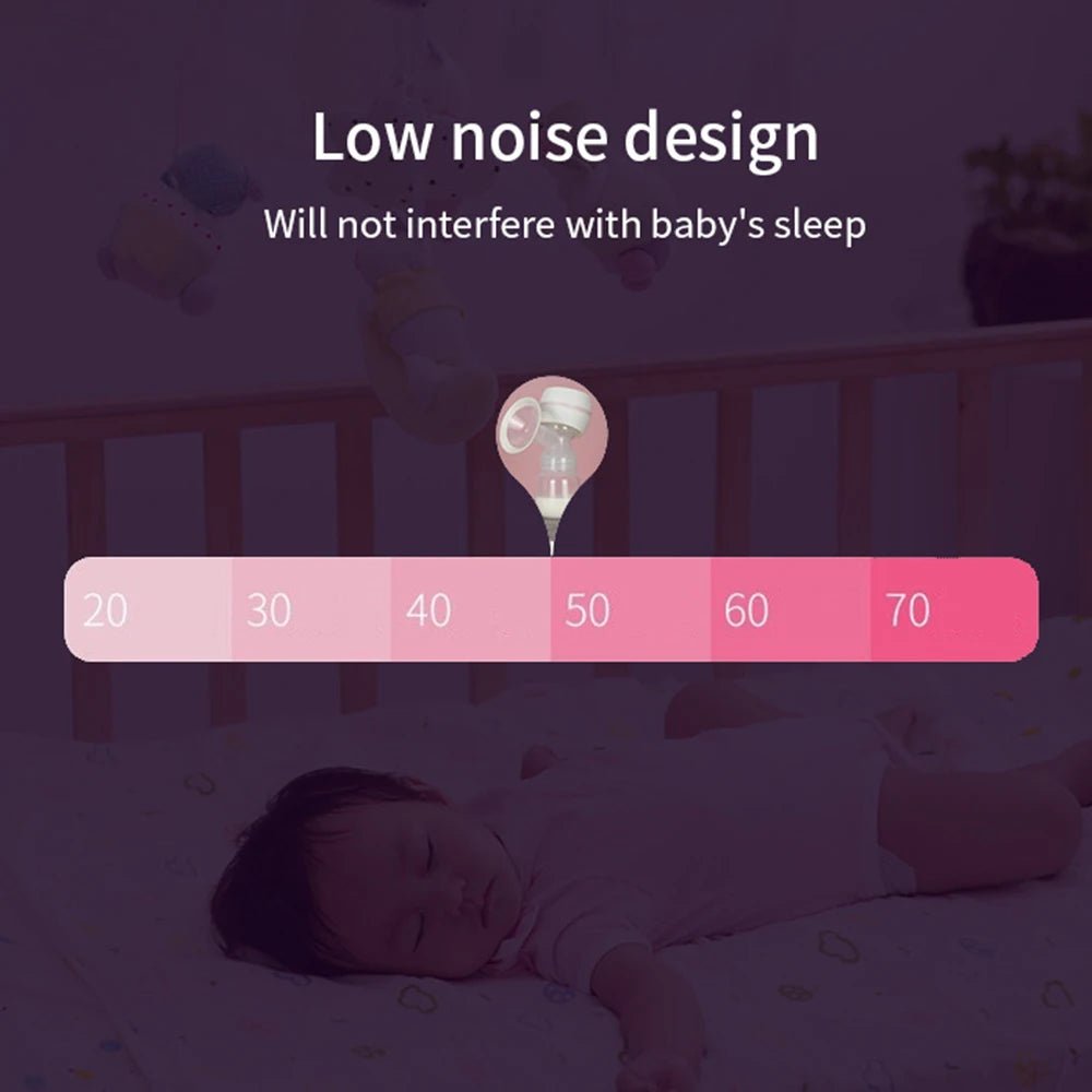 Electric Breast Pump Breast Pump with LED Screen Milk Puller for Breastfeeding Low Noise with 180ml Milk Bottle BPA-free - MAGUSTA BEAUTY
