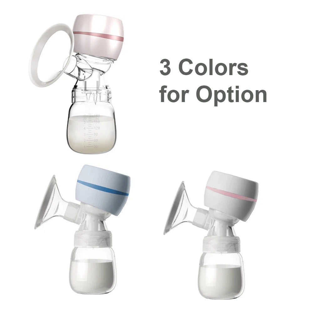 Electric Breast Pump Breast Pump with LED Screen Milk Puller for Breastfeeding Low Noise with 180ml Milk Bottle BPA-free - MAGUSTA BEAUTY