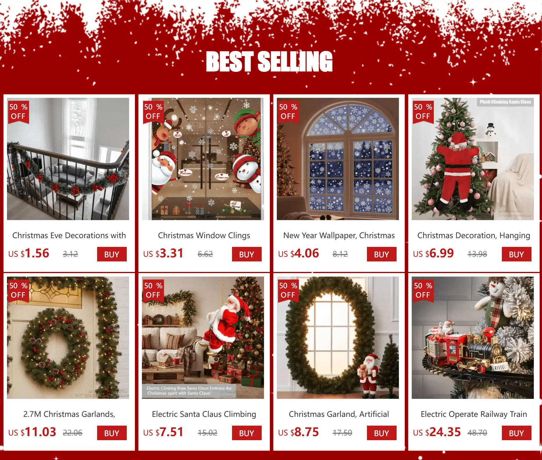 Electric Climbing Ladder Santa Claus Doll with Music, Christmas Tree Hanging Decorations, Christmas Decoration, Kids Xmas Gifts - MAGUSTA BEAUTY