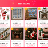 Electric Climbing Santa, Musical Christmas Decoration, Fun Holiday Ladder Toys for Home, Tree, Fireplace, Unique Festive Decor - MAGUSTA BEAUTY