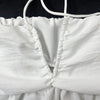 Fairyshely 2026 Sexy Female Tied Halter Top Women Sleeveless Ruffle Short Vest Summer Lady V Neck Off Shoulder Club Crop Tops - MAGUSTA BEAUTY