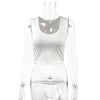 Fairyshely Sexy Female Summer Strap Crop Top 2026 Women Sleeveless Bodycon Short Vest Lady White Off Shoulder Club Crop Tops - MAGUSTA BEAUTY