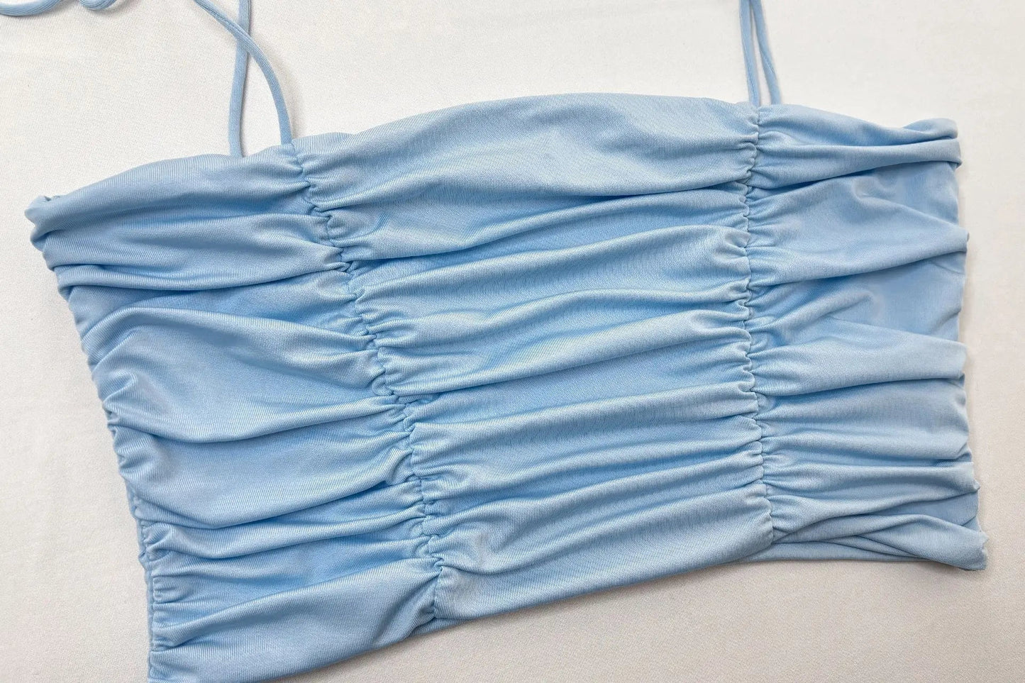 Fairyshely Sexy Female Summer Tied Strap Top 2026 Women Lace Sleeveless Bodycon Short Vest Lady Blue Off Shoulder Club Crop Tops - MAGUSTA BEAUTY