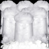 Fluffy Artificial Fake Snow Christmas Fake Cotton Decoration Set for Snow Fight Indoor Scene Xmas Village Tree Decor Doll Filler - MAGUSTA BEAUTY