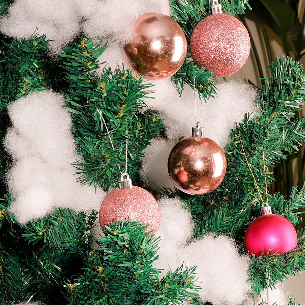 Fluffy Artificial Fake Snow Christmas Fake Cotton Decoration Set for Snow Fight Indoor Scene Xmas Village Tree Decor Doll Filler - MAGUSTA BEAUTY