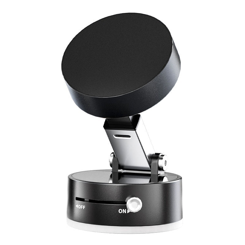 Foldable Magnetic Vacuum Car Phone Holder Foldable Suction Cup With Suction Cup Hands - Free Navigation For Smart Phone - MAGUSTA BEAUTY