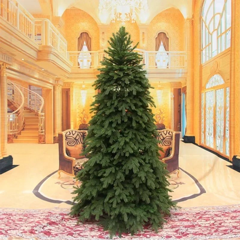 Full PE Artificial Christmas Tree Premium Luxury Encryption Large Green Xmas Tree Pine Home Party Decoration Home & Garden decor - MAGUSTA BEAUTY