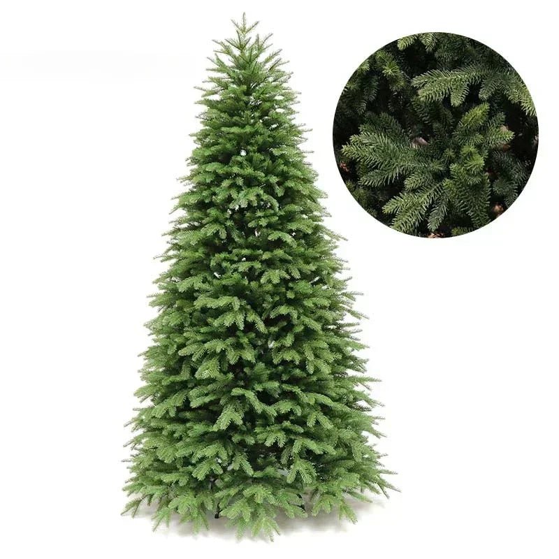 Full PE Artificial Christmas Tree Premium Luxury Encryption Large Green Xmas Tree Pine Home Party Decoration Home & Garden decor - MAGUSTA BEAUTY