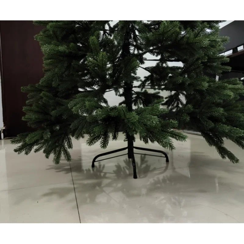Full PE Artificial Large Christmas Tree PE Material Christmas Tree Home Party Atmosphere Xmas Decorations 1.2m to 2.1m navidad - MAGUSTA BEAUTY