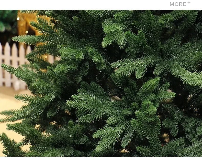 Full PE Artificial Large Christmas Tree PE Material Christmas Tree Home Party Atmosphere Xmas Decorations 1.2m to 2.1m navidad - MAGUSTA BEAUTY