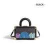 Genuine Leather Women Handbags Evening Bag Top Handle Satchel Crossbody Bag Small Hard Purse Pumpkin Box Bags - MAGUSTA BEAUTY