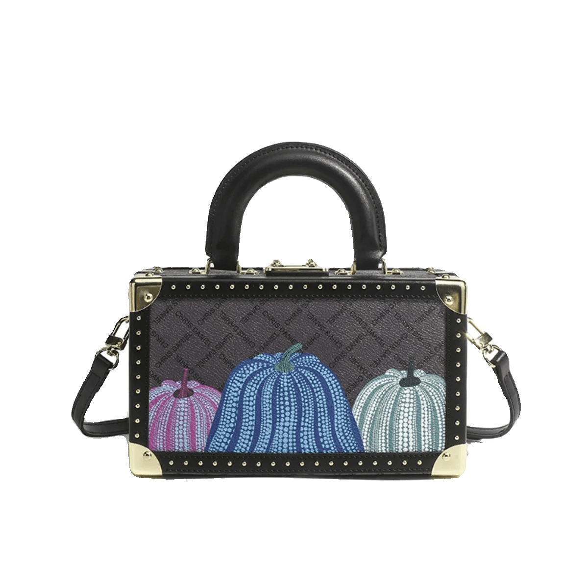 Genuine Leather Women Handbags Evening Bag Top Handle Satchel Crossbody Bag Small Hard Purse Pumpkin Box Bags - MAGUSTA BEAUTY