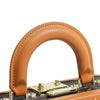 Genuine Leather Women Handbags Evening Bag Top Handle Satchel Crossbody Bag Small Hard Purse Pumpkin Box Bags - MAGUSTA BEAUTY