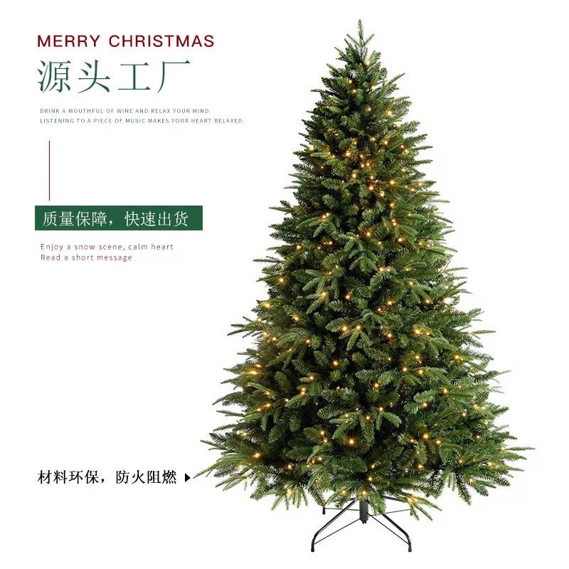 Gift Christmas Decoration High end PE Mixed Christmas Tree Encryption 1.2m 1.8m Christmas Tree - MAGUSTA BEAUTY