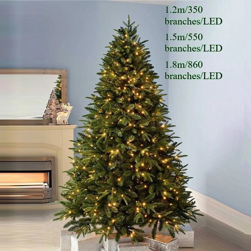 Gift Christmas Decoration High end PE Mixed Christmas Tree Encryption 1.2m 1.8m Christmas Tree - MAGUSTA BEAUTY