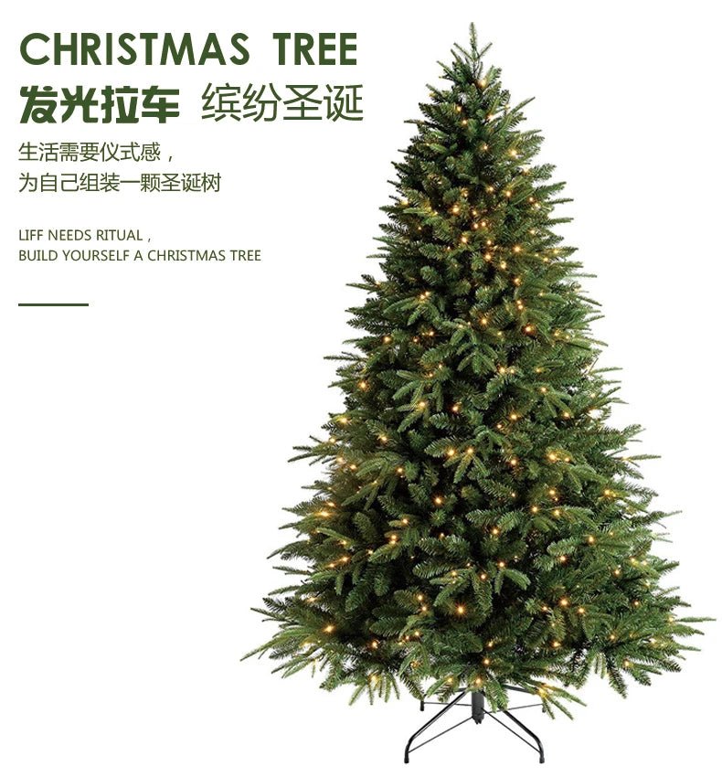 Gift Christmas Decoration High end PE Mixed Christmas Tree Encryption 1.2m 1.8m Christmas Tree - MAGUSTA BEAUTY