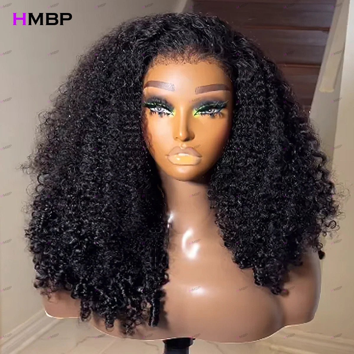 Glueless Lace Fronta Wigs Human Hair Afro Kinky Curly 500 Density 360/13x6 Hd Lace Frontal Wigs Human Hair Pre Plucked For Women - MAGUSTA BEAUTY