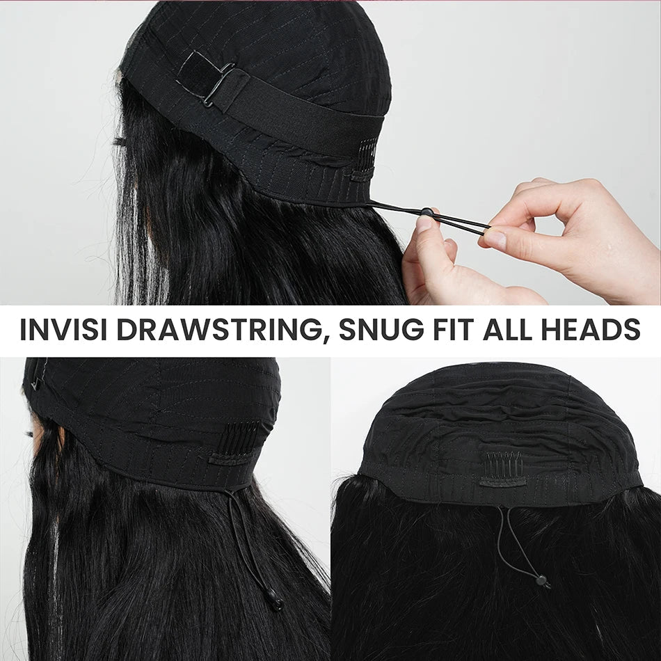 Glueless Wigs Human Hair Ready To Wear Bone Straight Human Hair Wigs 30 Inch Pre Cut 4X4 5X5 Hd Lace Closure Wig 100% Human Hair - MAGUSTA BEAUTY