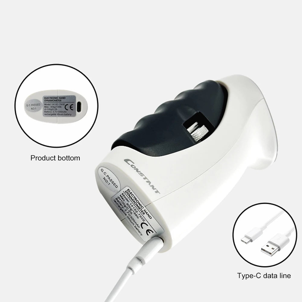 Grip Strength Trainer Grip Strength Tester Hand Grip Exerciser Hand Dynamometer Digital Electronic Hand Grip Strength Trainer - MAGUSTA BEAUTY
