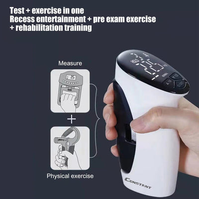 Grip Strength Trainer Grip Strength Tester Hand Grip Exerciser Hand Dynamometer Digital Electronic Hand Grip Strength Trainer - MAGUSTA BEAUTY