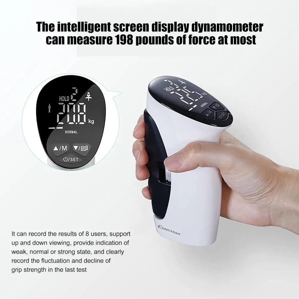 Grip Strength Trainer Grip Strength Tester Hand Grip Exerciser Hand Dynamometer Digital Electronic Hand Grip Strength Trainer - MAGUSTA BEAUTY