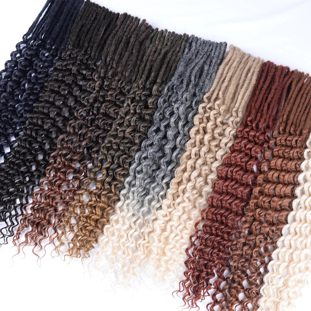 Handmade Dreadlocks Hair Extensions 24Inch Soft Crochet Dreadlock Braids Hair Synthetic Faux Locs Braids Hair For Women And Men - MAGUSTA BEAUTY