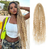 Handmade Dreadlocks Hair Extensions 24Inch Soft Crochet Dreadlock Braids Hair Synthetic Faux Locs Braids Hair For Women And Men - MAGUSTA BEAUTY