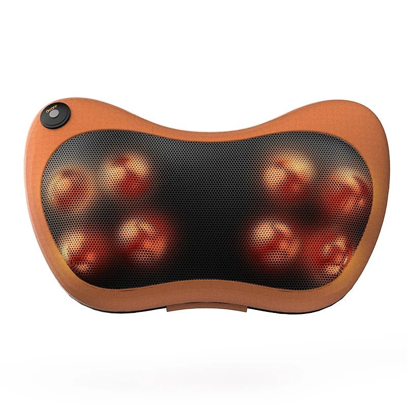 Head Massager Car Home Cervical Shiatsu Massage Neck Back Waist Body Electric Multifunctional Massage Pillow Cushion - MAGUSTA BEAUTY