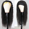 Headband Wigs Human Hair 28 30 32 Inch Water Wave Wigs 100% Real Hair Curly wig None Lace Front Wigs Full Machine Made Wigs - MAGUSTA BEAUTY