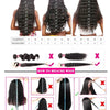 Headband Wigs Human Hair 28 30 32 Inch Water Wave Wigs 100% Real Hair Curly wig None Lace Front Wigs Full Machine Made Wigs - MAGUSTA BEAUTY