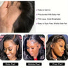 Heyju wig 13x6 HD Lace Frontal Wig 13x4 Lace Front Human Hair Wigs For Black Women Body Wave Lace Front Wig Brazilian Hair Wig - MAGUSTA BEAUTY