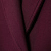 HH Women Fashion Burgundy Woolen Coat Double Breasted Long Sleeve Lapel Blends Jacket Autumn Winter High Street Outerwear - MAGUSTA BEAUTY