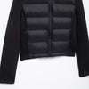 Hooded Patchwork Padded Jacket Coat with Pockets for Women, Long Sleeve, Front Zipper, Female Outerwear, Chic Tops, Fashion - MAGUSTA BEAUTY