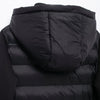 Hooded Patchwork Padded Jacket Coat with Pockets for Women, Long Sleeve, Front Zipper, Female Outerwear, Chic Tops, Fashion - MAGUSTA BEAUTY
