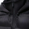 Hooded Patchwork Padded Jacket Coat with Pockets for Women, Long Sleeve, Front Zipper, Female Outerwear, Chic Tops, Fashion - MAGUSTA BEAUTY