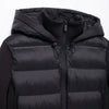 Hooded Patchwork Padded Jacket Coat with Pockets for Women, Long Sleeve, Front Zipper, Female Outerwear, Chic Tops, Fashion - MAGUSTA BEAUTY