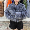 HOOOFUR Faux Fur Coat Women's Jacket Winter Fashion Warm Thick Fox Raccoon Leather Brown Plus Size Especially Fake Fur Cold Coat - MAGUSTA BEAUTY