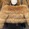 HOOOFUR Faux Fur Coat Women's Jacket Winter Fashion Warm Thick Fox Raccoon Leather Brown Plus Size Especially Fake Fur Cold Coat - MAGUSTA BEAUTY