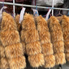 HOOOFUR Faux Fur Coat Women's Jacket Winter Fashion Warm Thick Fox Raccoon Leather Brown Plus Size Especially Fake Fur Cold Coat - MAGUSTA BEAUTY