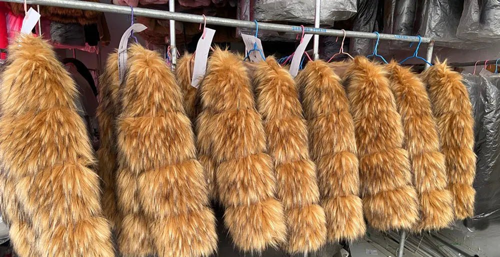 HOOOFUR Faux Fur Coat Women's Jacket Winter Fashion Warm Thick Fox Raccoon Leather Brown Plus Size Especially Fake Fur Cold Coat - MAGUSTA BEAUTY