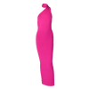 Hugcitar One Shoulder Backless Adjustable Scarf Loop Ruched Sexy Maxi Dress Women Elegant Y2K Streetwear Festival Outfit - MAGUSTA BEAUTY
