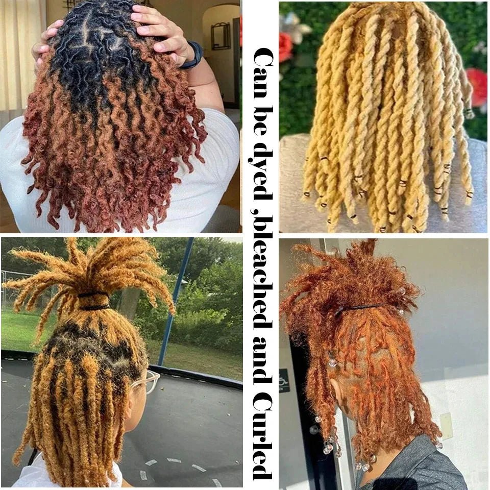 Human Hair Dreadlock Extentions Deep Goddess Human Hair Dread Loc Color Goddess Braids Hair For Black Goddes Loc Youmay Virgin - MAGUSTA BEAUTY