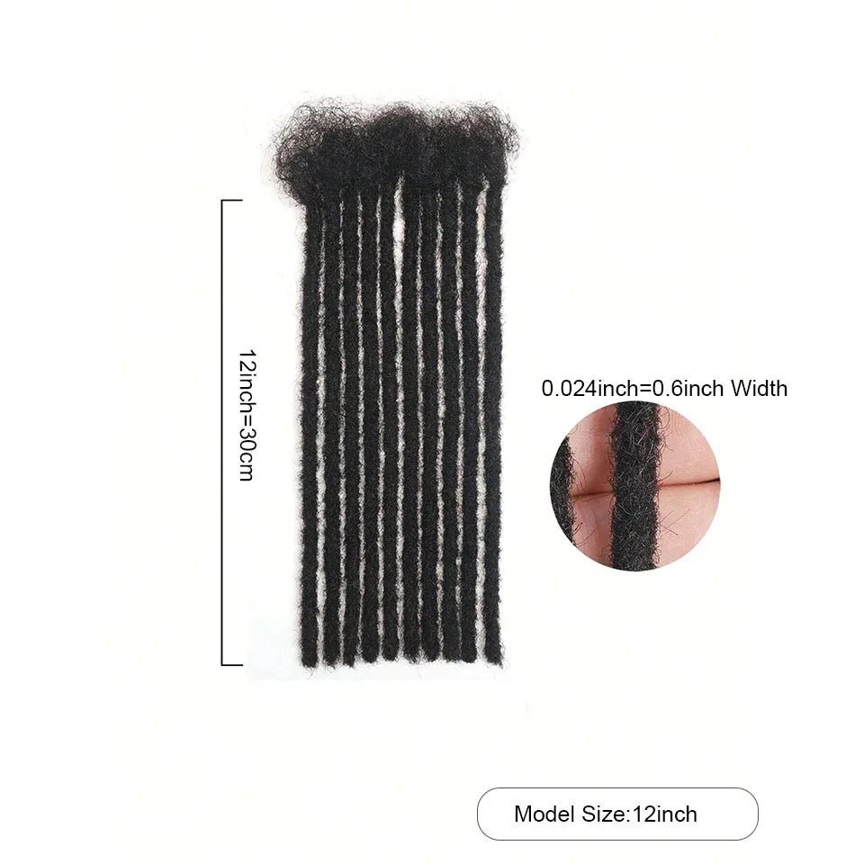 Human Hair Dreadlock Extentions Deep Goddess Human Hair Dread Loc Color Goddess Braids Hair For Black Goddes Loc Youmay Virgin - MAGUSTA BEAUTY