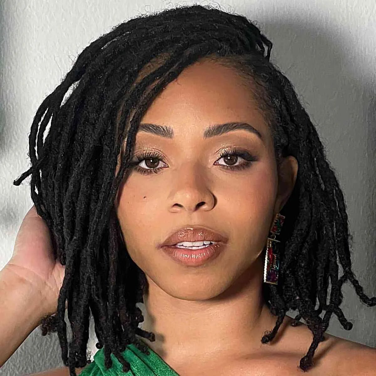 Human Hair Dreadlock Extentions Deep Goddess Human Hair Dread Loc Color Goddess Braids Hair For Black Goddes Loc Youmay Virgin - MAGUSTA BEAUTY