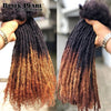 Human Hair Dreadlocks Loc Extensions Kinky Straight 100% Human Hair Dreadlocks Extensions 100% Human Hair Dreadlock Extensions - MAGUSTA BEAUTY