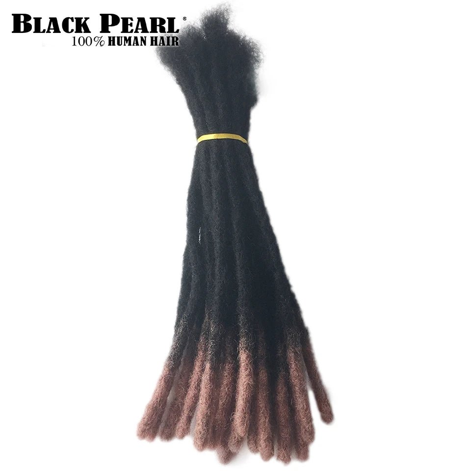 Human Hair Dreadlocks Loc Extensions Kinky Straight 100% Human Hair Dreadlocks Extensions 100% Human Hair Dreadlock Extensions - MAGUSTA BEAUTY