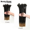 Human Hair Dreadlocks Loc Extensions Kinky Straight 100% Human Hair Dreadlocks Extensions 100% Human Hair Dreadlock Extensions - MAGUSTA BEAUTY
