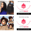 Human Hair Dreadlocks Loc Extensions Kinky Straight 100% Human Hair Dreadlocks Extensions 100% Human Hair Dreadlock Extensions - MAGUSTA BEAUTY